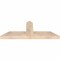 Ekena Millwork Portland Smooth Timber Gable Bracket, Douglas Fir, 48"W x 18"H x 3 1/2"D x 5 1/2"F, 9/12 Pitch GBW048X18X0406POR00SDF - alternate 2